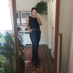 Dark Wash Bell-Bottoms